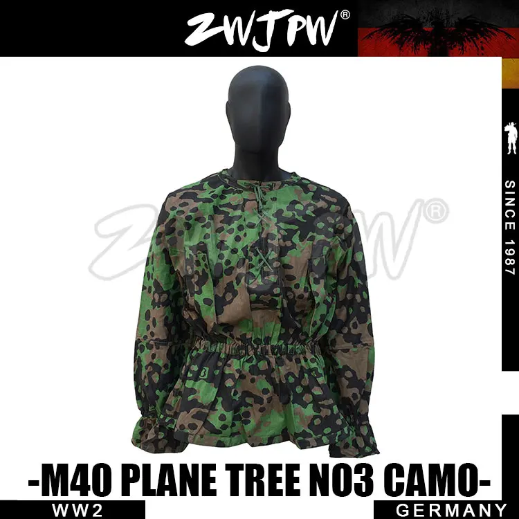 WW2 ELITE M40 SS самолет дерево камуфляж охотничий халат DE/505130|smock| |