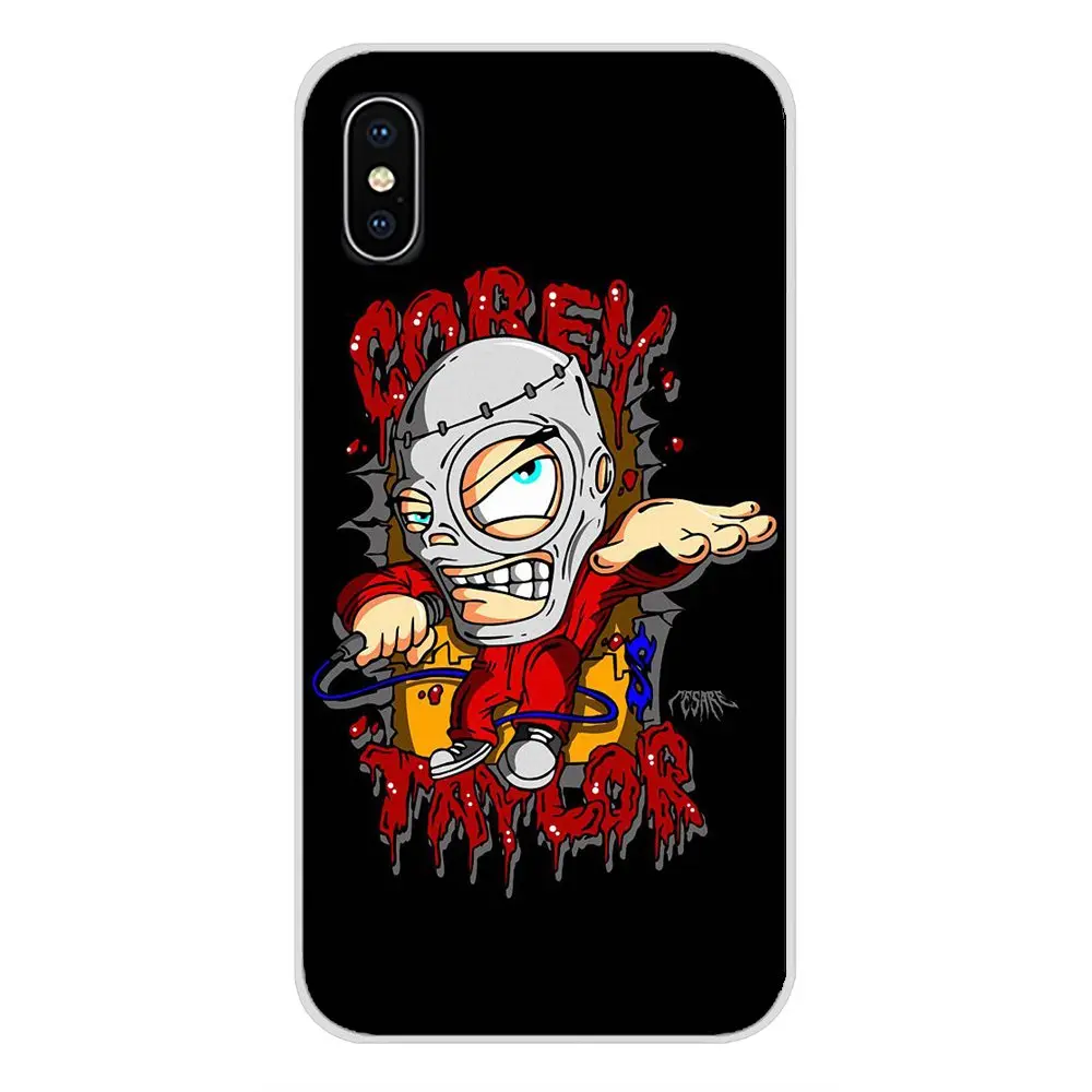 Чехлы для телефонов Samsung Galaxy S3 S4 S5 Mini S6 S7 Edge S8 S9 S10 Lite Plus Note 4 5 8 9 Funny Slipknot Rock |