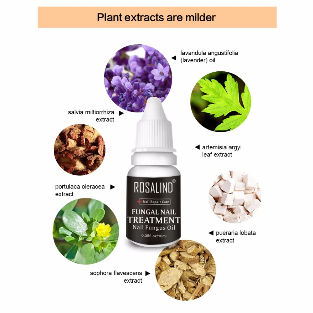 ROSALIND масло для ухода за ногтями грибка 1 шт. восстанавливает лак ногтей устраняет