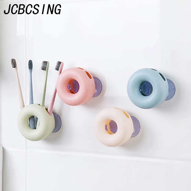 JCBCSING круглый зубная щетка держатель настенный бытовой Детский 4 подставка стойка