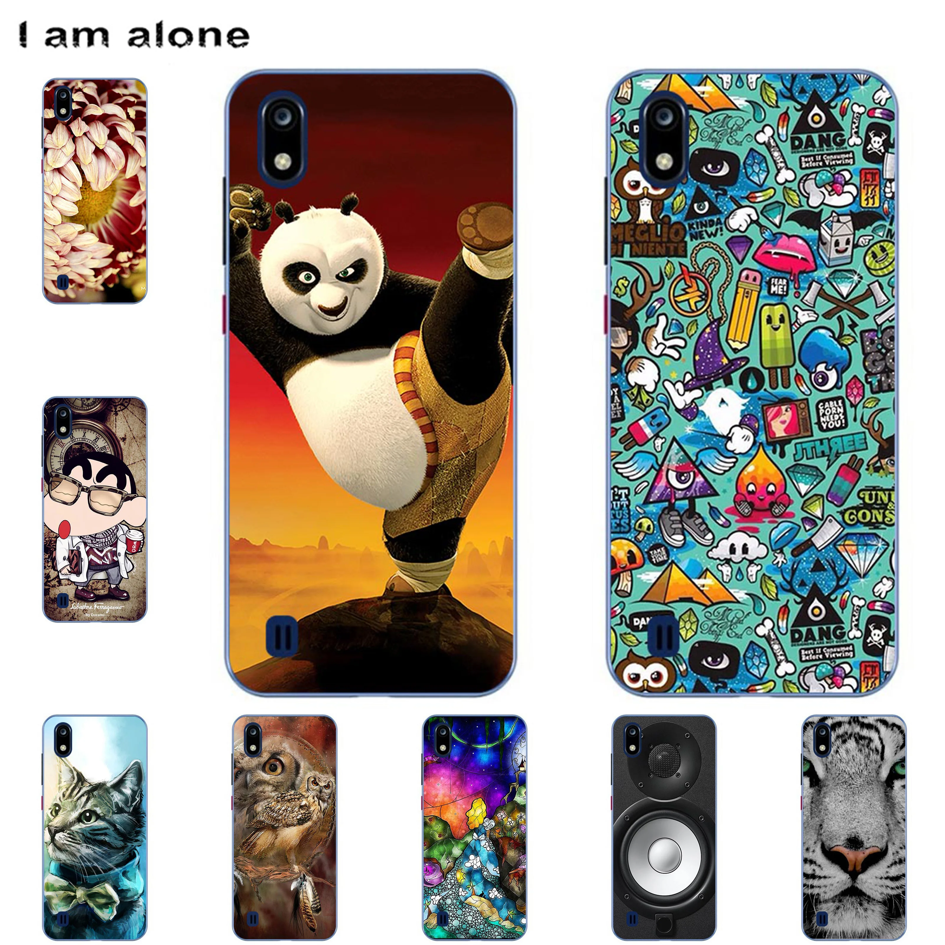 Чехлы для телефонов I am alone для zte Blade A7 6,09 дюйма, Модные Цветные чехлы из ТПУ для zte A7