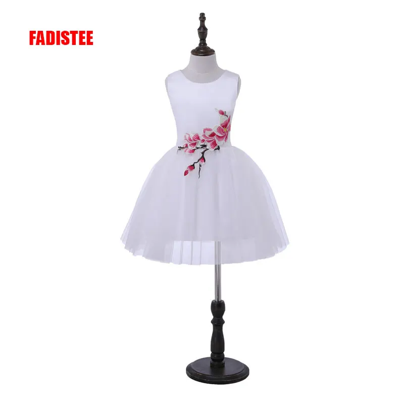 Новое поступление красивые платья для девочек с цветами платье маленьких