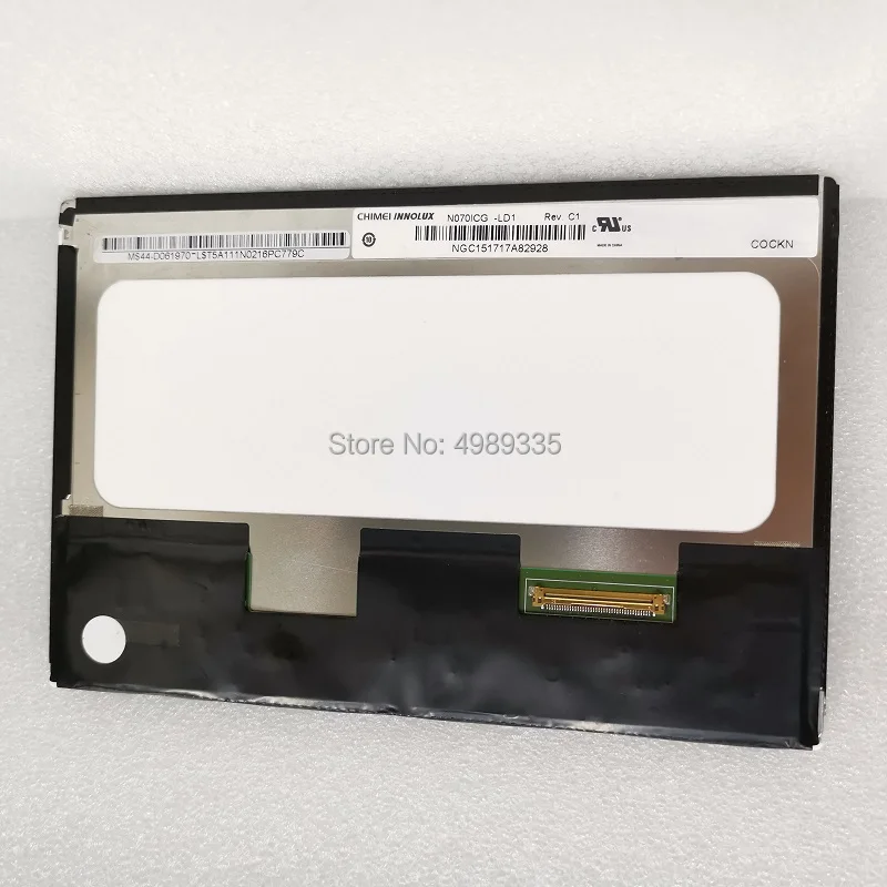 N070ICG-LD1 7 дюймов ЖК-дисплей панель экрана IPS1280X800 безупречно бесполезно+ датчик