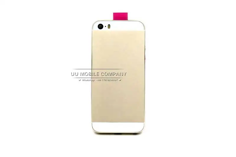Протестированная задняя крышка средняя Рамка для iphone 5S 5G как SE корпус Батарейная дверь в сборе гибкий кабель с кнопками