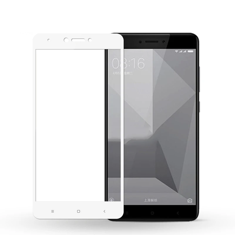 Защитное стекло ANJIRUI на весь экран для Xiaomi Redmi 4X Note защита экрана из закаленного