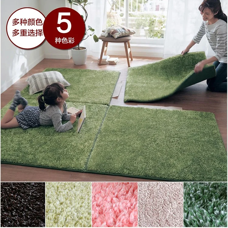 Оптовая продажа Противоскользящих мягких ковров в японском стиле татами для