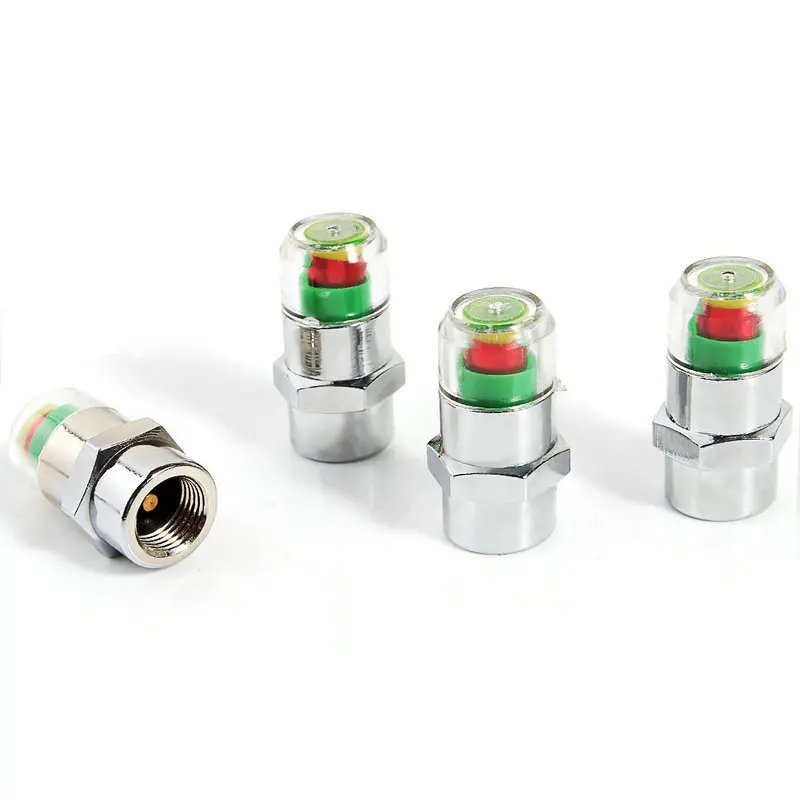 2015 High Quality Tire Valve Stem Cap 2.4 Bar Indicator Car Auto Pressure Monitor Caps|caps for water bottles|valve shut off pressurecap |