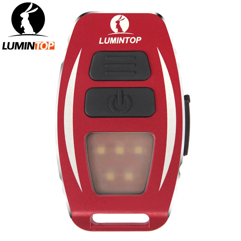 LUMINTOP Алюминий сплава автомобиля Форма Перезаряжаемые muiti-функция фонарик GEEK с