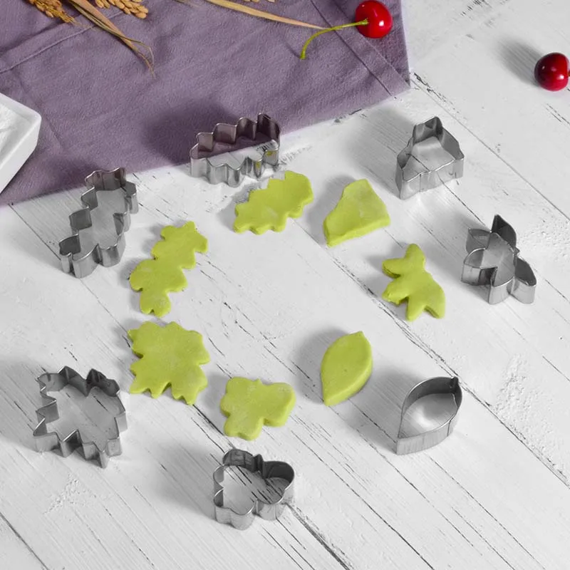 Горячая продажа DIY Форма для выпечки торта из нержавеющей стали растения мусс