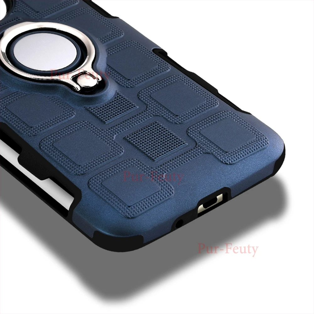 for Motorola Moto G5s XT1792 XT1794 Armor TPU Back Cover Plus XT 1806 1802 Finger Ring Silicone Phone Case | Мобильные телефоны и