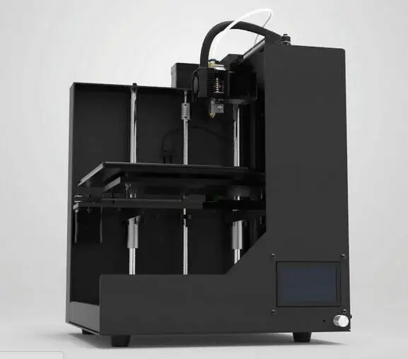 Micromake Полностью Собранный настольный 3d принтер металлический большой размер печати 3d Принтер lcd линейная направляющая