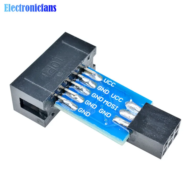 10 контактная 6 плата адаптера для AVRISP MKII USBASP STK500 35 мм x 20 отличное качество|usb board|board