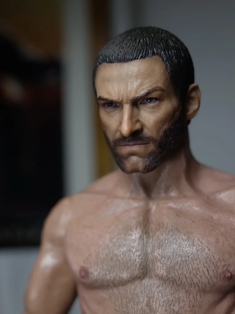 1/6 год Логан копия головы лепка короткие волосы версия для 12 дюймовых экшн