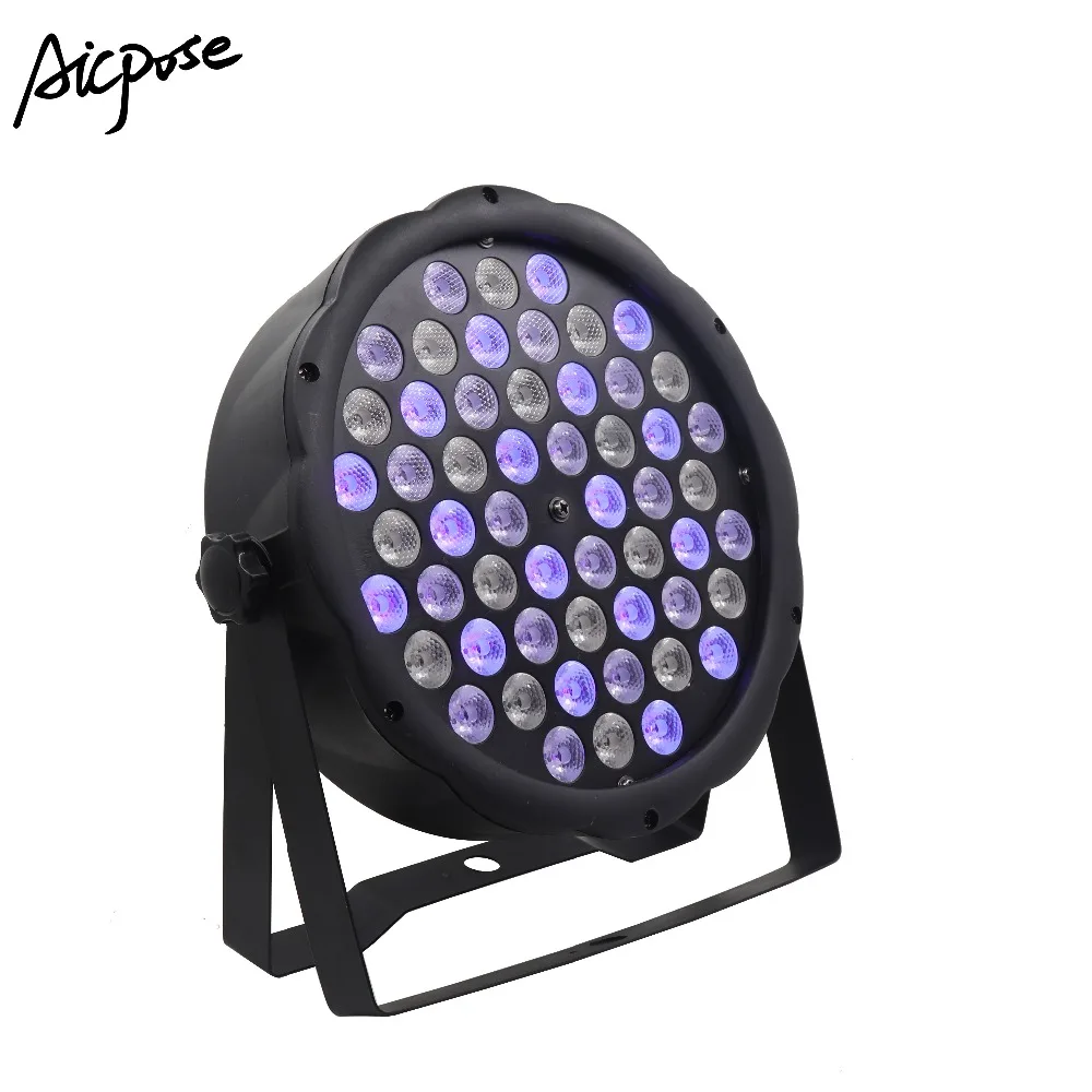 54x3 Вт УФ-свет 54*3 УФ-Led Par огни настенная шайба диско-свет DMX контроллер сценическое