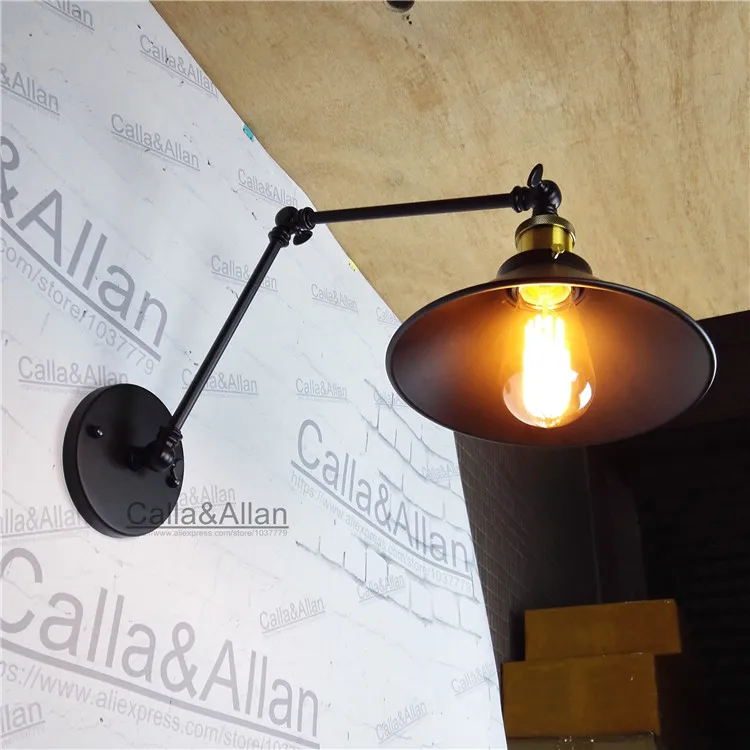 Винтажный Лофт Регулируемый Промышленный Металлический Ретро латунный Кантри