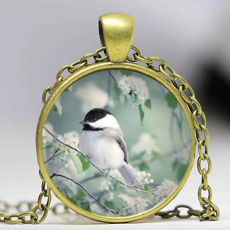 Весенняя подвеска 14adee и ожерелье из высококачественной бронзы длинное винтажное