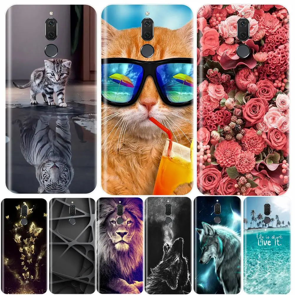 Чехол для телефона Huawei Mate 7 8 9 Lite Pro Мягкий Силиконовый ТПУ ультра тонкий крутой