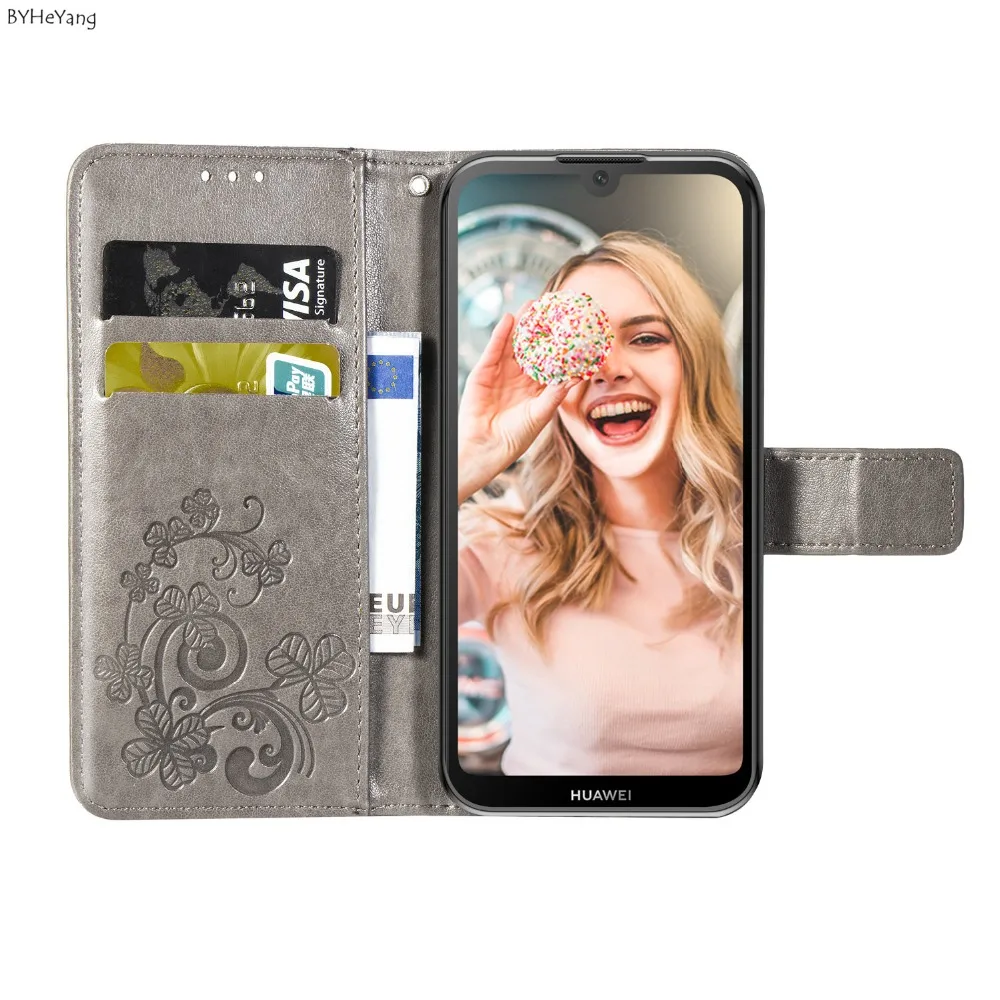 Чехол для Huawei Honor 8 S чехол с откидной крышкой 5 7 дюйма Магнитный кошелек PU кожаный