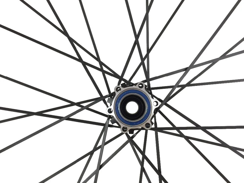 650B MTB XC прямые тянущиеся 30 мм x Углеродные левые колеса Набор передних 74 задних 135