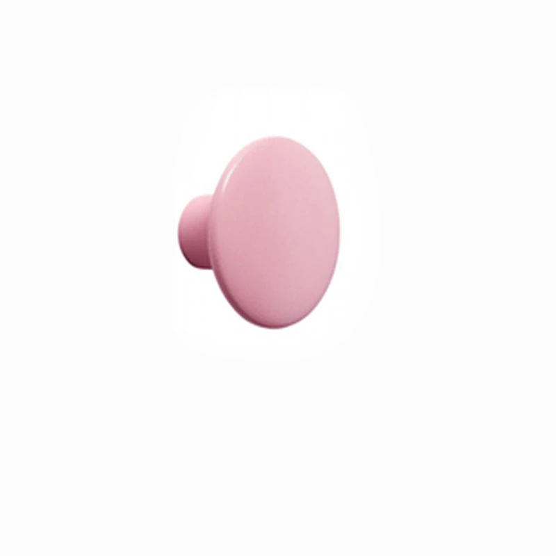 Pink Современные деревянные настенные крючки, вешалка для одежды, нордический крючок для хранения, настенный подвесной крючок для одежды, шляпы, сумки, Домашний Органайзер, красивое украшение - Цвет: Pink