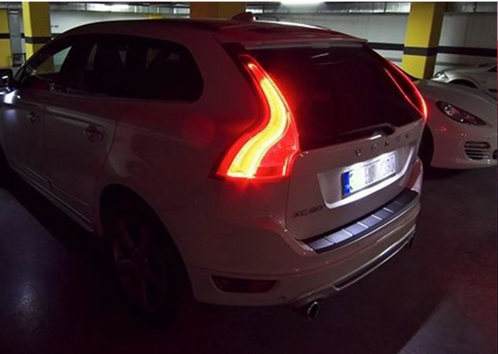 ANGRONG 2 Canbus светодиодное Освещение номерного знака для Volvo C70 S40 S60 S80 V50 V60 V70 XC60 XC70