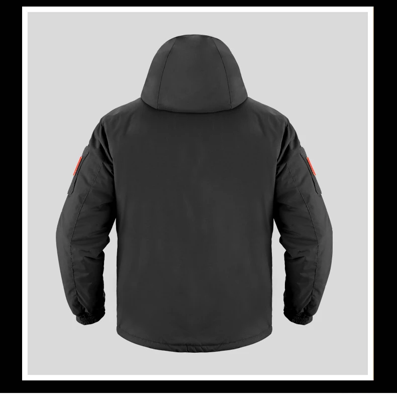Refire gear тактическая теплая пуховая хлопковая стеганая военная куртка мужская зимняя водонепроницаемая армейская куртка супер тепловая портативная парка пальто
