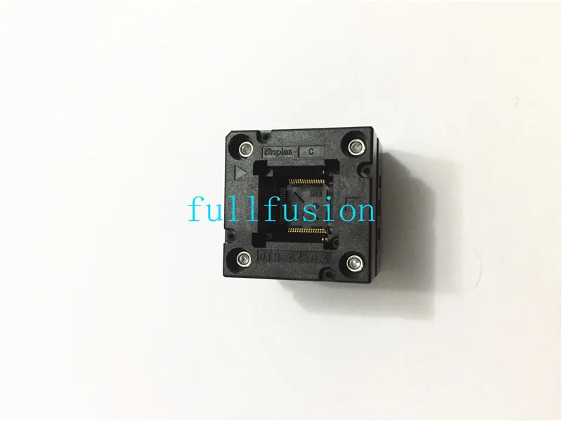 OTQ 64 0.4 01 QFP64P 0 4 мм Шаг Enplas IC тестовая розетка Размер корпуса 7x7 LQFP64|Промышленные
