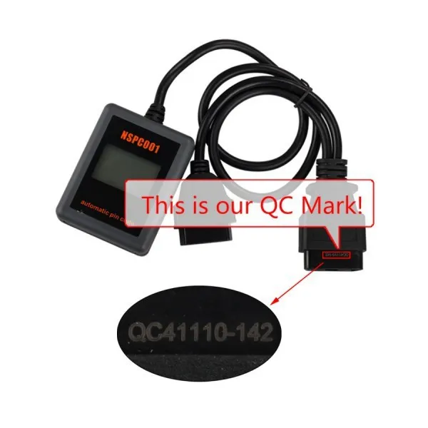 ZOLIZDA Professional NSPC-001 pin code Reader With 100 point built-in tokens for Nissan cars NSPC001 Free Ship | Автомобили и