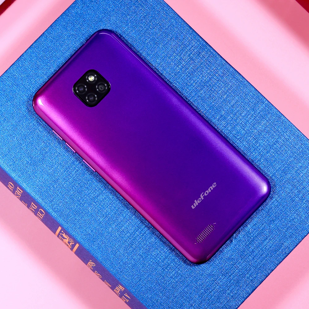 Смартфон Ulefone Note 7, 3500 мАч, 19:9, четырехъядерный, 6,1 дюймов, экран капли воды, 16 Гб ПЗУ, мобильный телефон WCDMA, мобильный телефон, Android 8,1