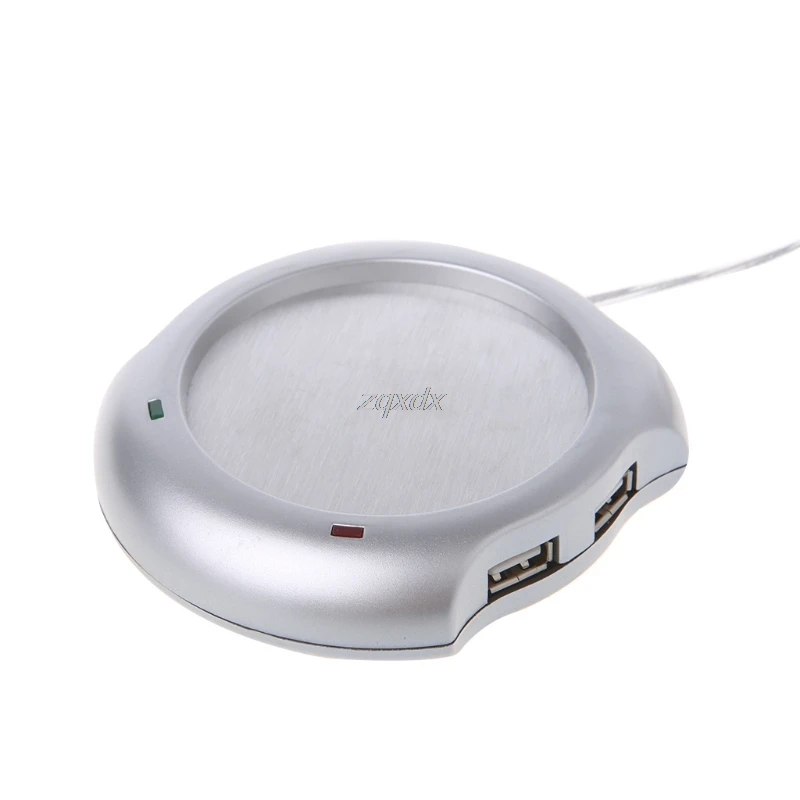 USB Чай Кофе кофейная кружка в виде подогреватель пусковой площадки с 4 Порты и