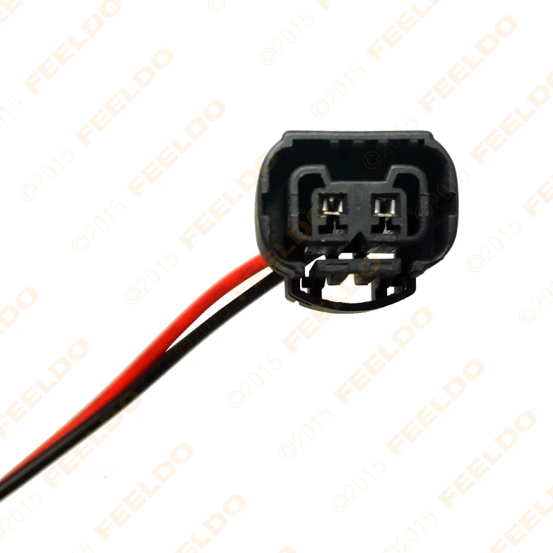 FEELDO 1 шт. H16/5202/2504/PSX24W проводка Расширения жгут женских/мужских разъемов для