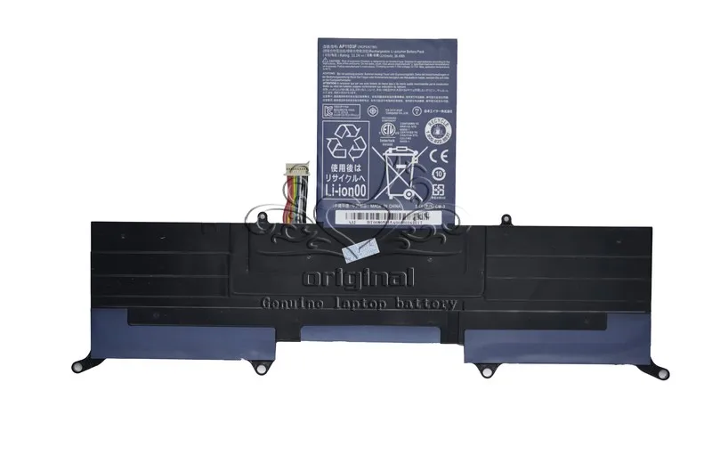 JIGU 3ICP5/65/88 3ICP5/67/90 AP11D3F AP11D4F Original Laptop Battery For ACER Aspire S3 S3-391 S3-951 MS2346 | Компьютеры и офис