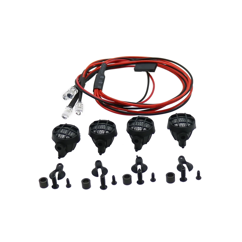 4 шт. лампы маленького размера круглая передняя лампа с белсветильник Том фара