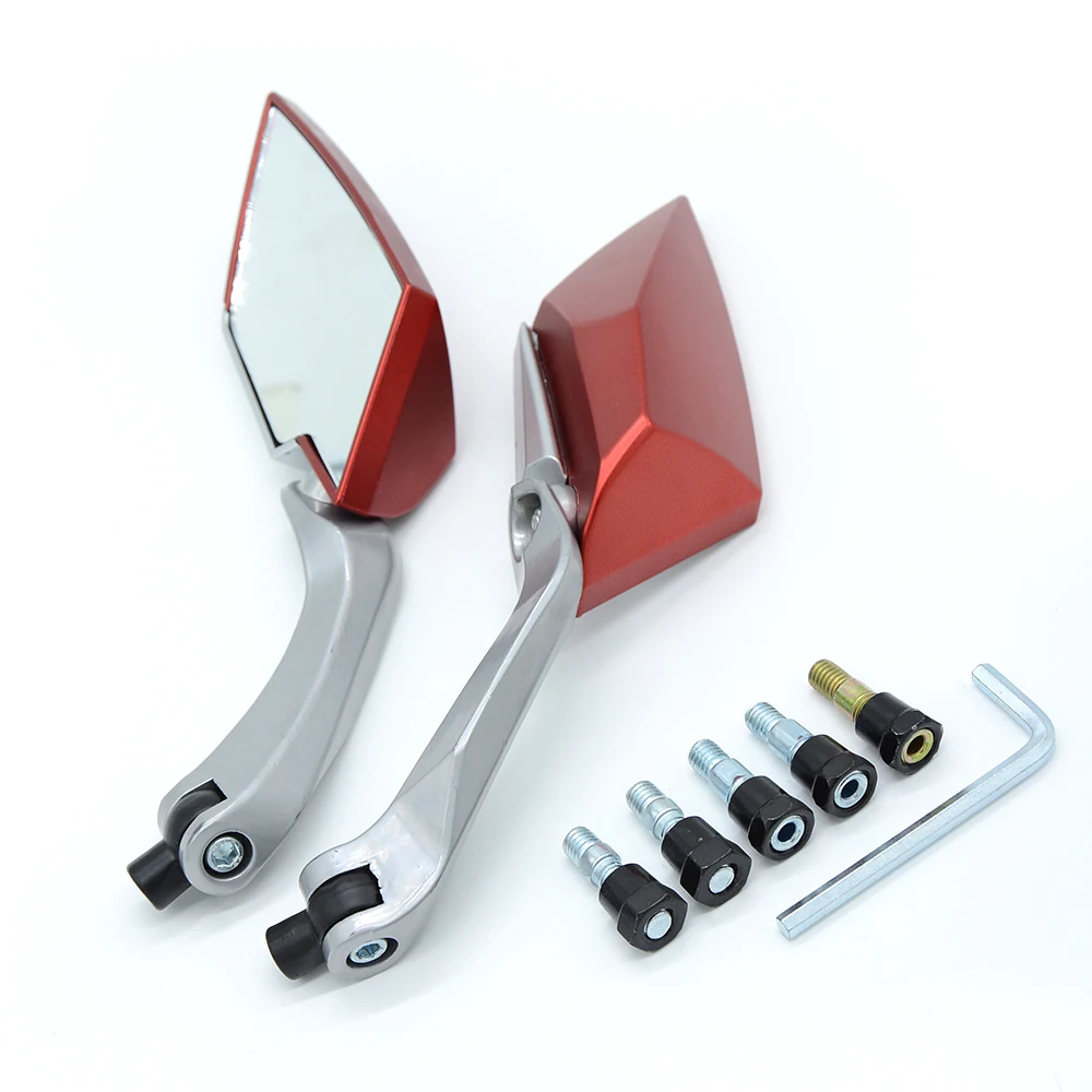 Мотоциклетное боковое зеркало заднего вида ATV внедорожный велосипед углеродный