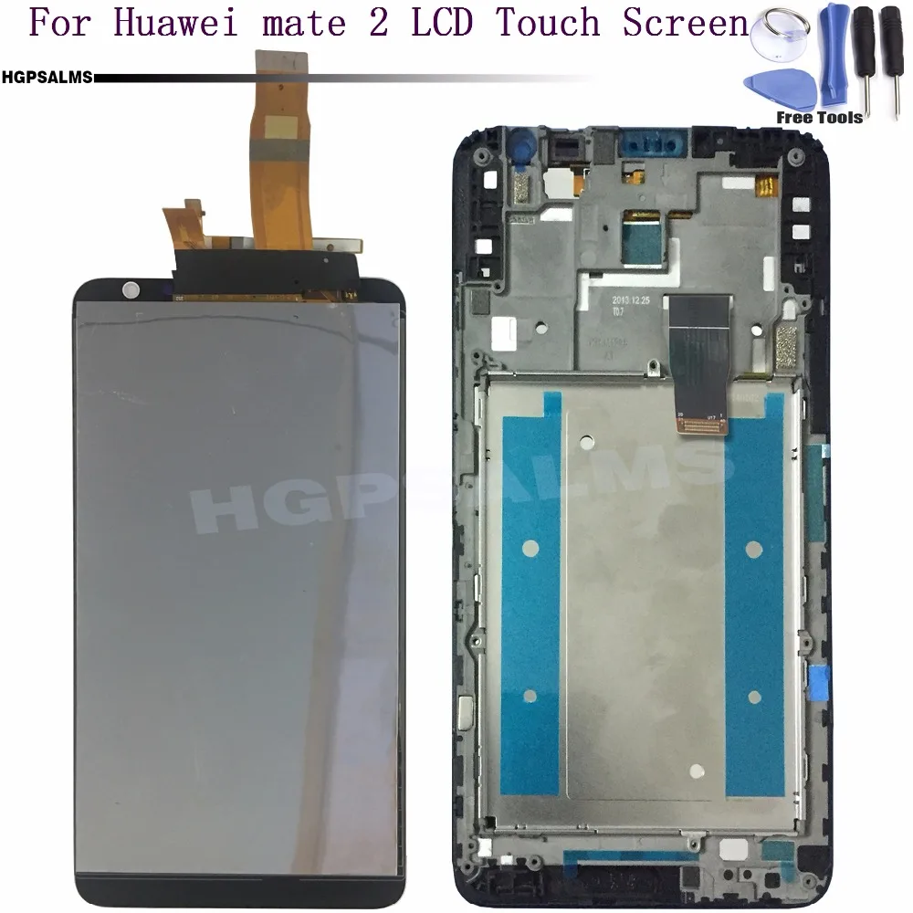 Качество AAA для huawei mate 2 сборка сенсорного экрана ЖК-дисплея и цифрового