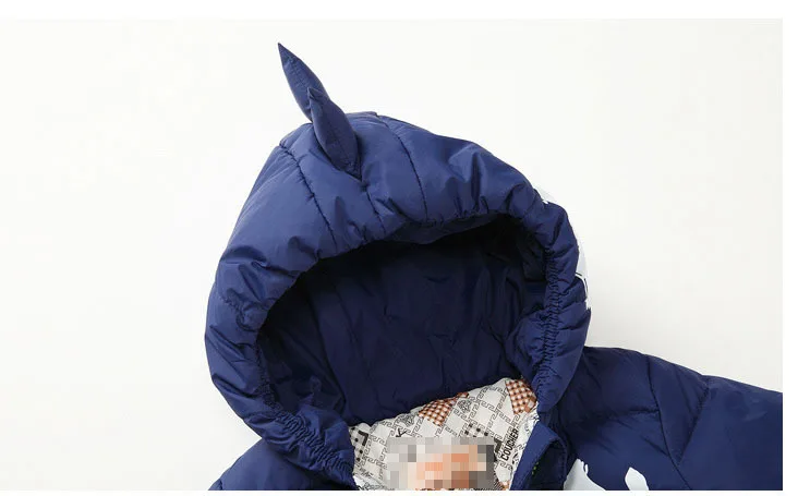 4-10Y Winter Baby Girls Feather Down Hooded Outerwear Coat 2017 Children Clothing Warm Hoodies Zipper Jacket for | Детская одежда и