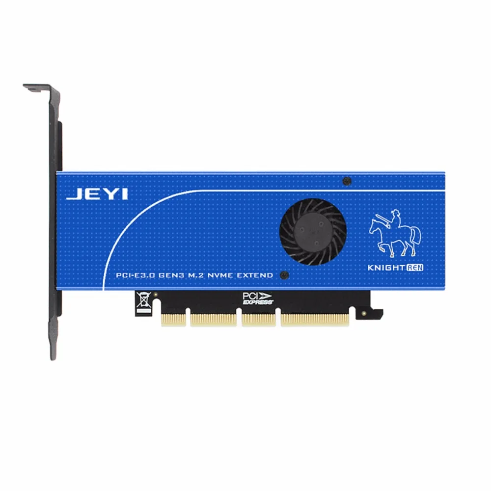 JEYI Blue knights SK19 m. 2 для NVME NGFF SATA 110 мм PCIE3.0 адаптер с двойным диском Pcie3.0 Gen3 поддержка