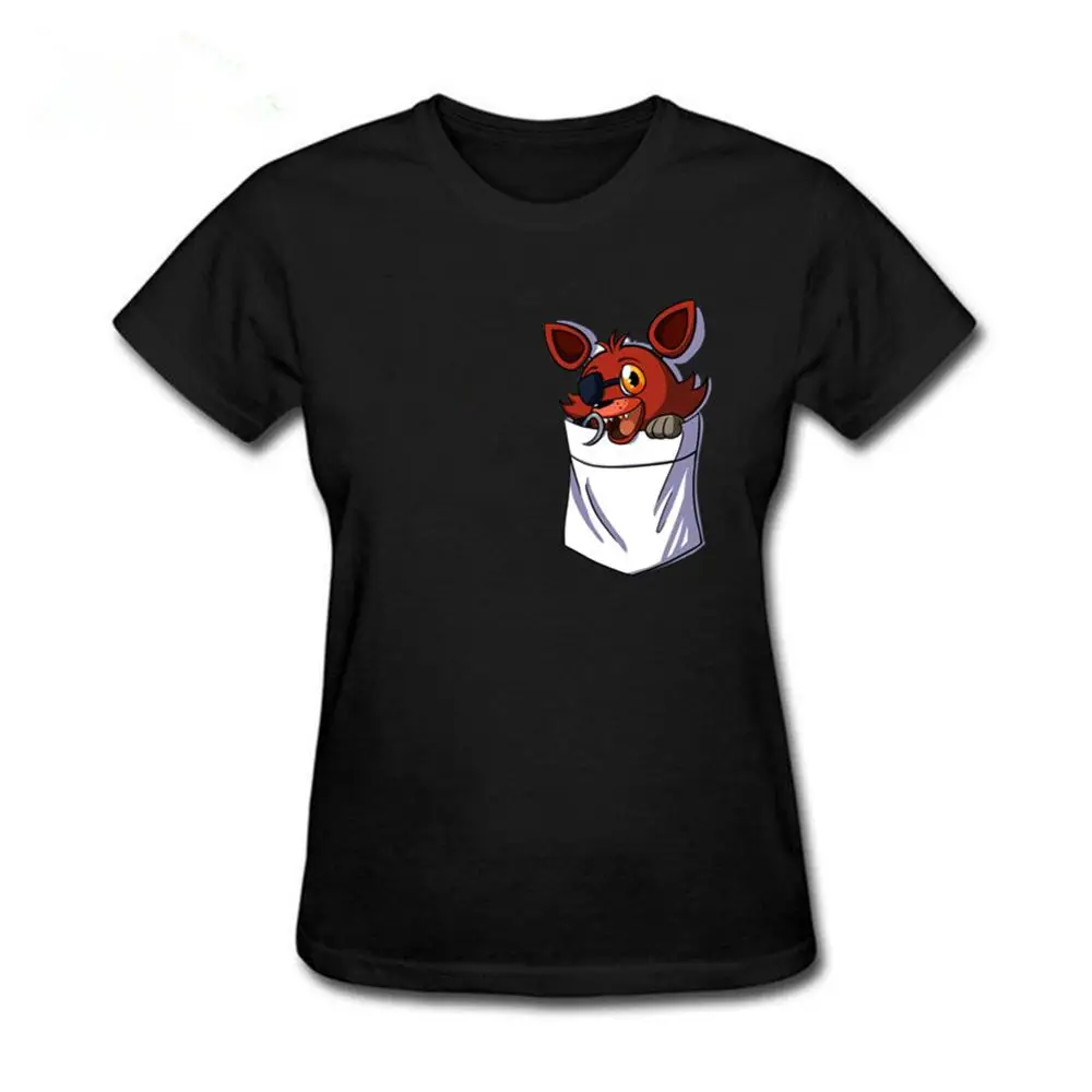 Футболка Foxy в моем кармане женская уличная одежда футболка с маленьким карманом