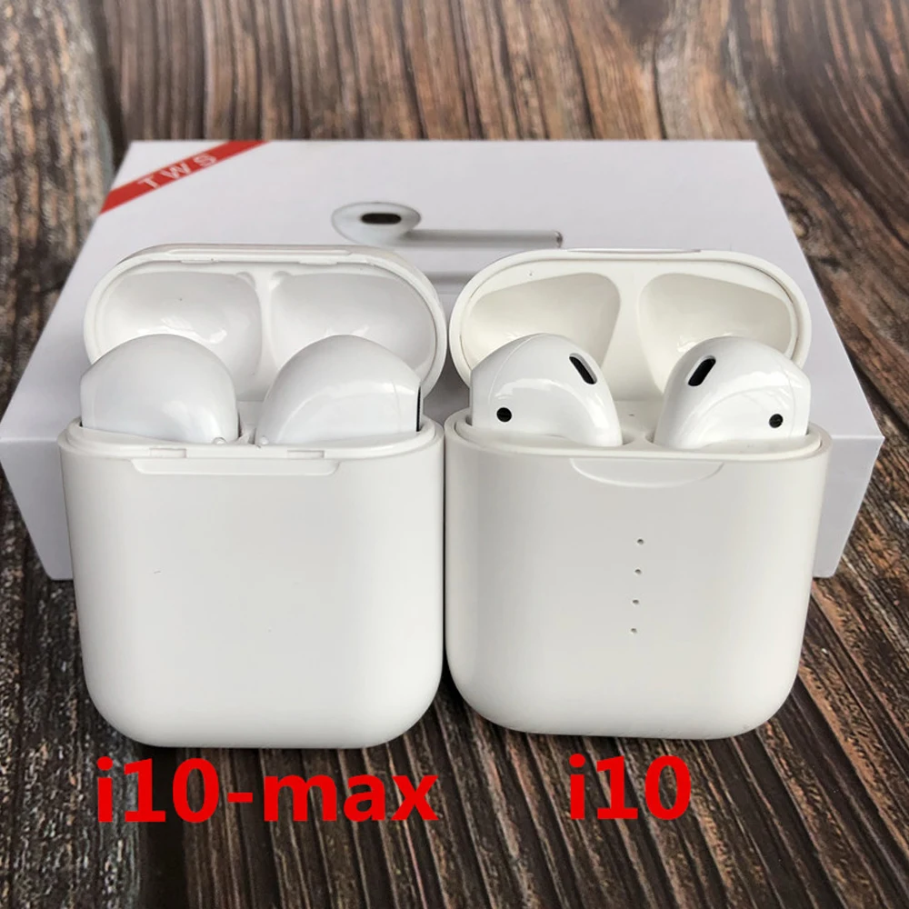 Mambaman Беспроводные наушники с Bluetooth 5,0 i10 max tws i10 tws Air Ear Наушники с зарядным устройством для Apple iPhone android