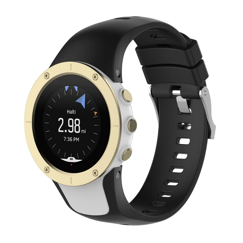 Силиконовый сменный ремешок JAVRICK для наручных часов Suunto Spartan Trainer | Наручные часы