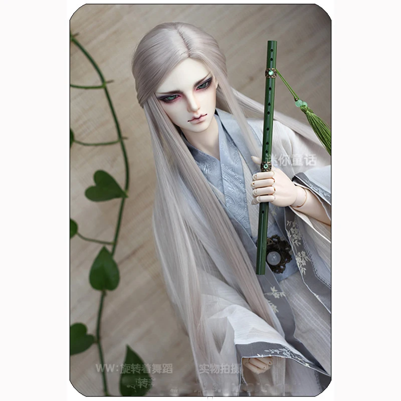 Allaosify bjd парик 1 шт. Сплит Длина прямые волосы 1/3 1/4 1/6 1/8 bjd кукла парик Древний китайский стиль