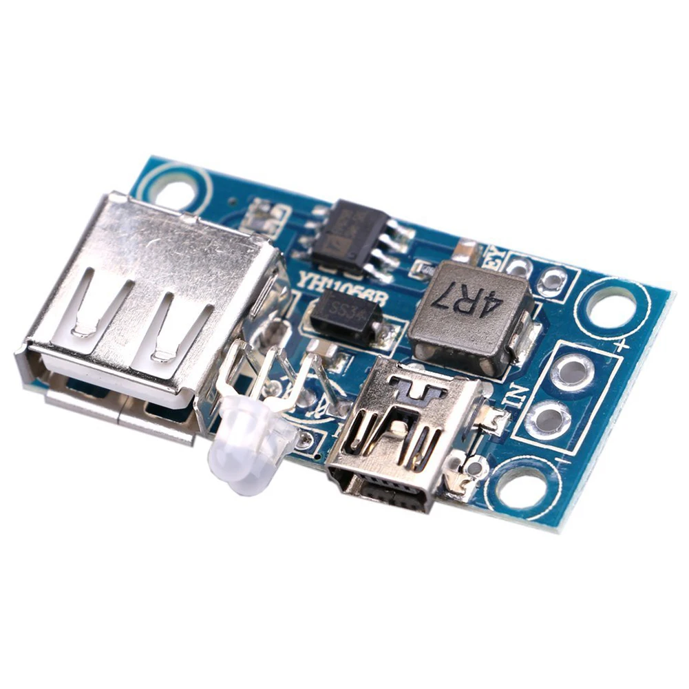 Ultra-small 3A High Efficiency DC 2.6-5 .5V to 5V Boost Step up Converter Mobile Power Supply Module USB Charging for Phone |