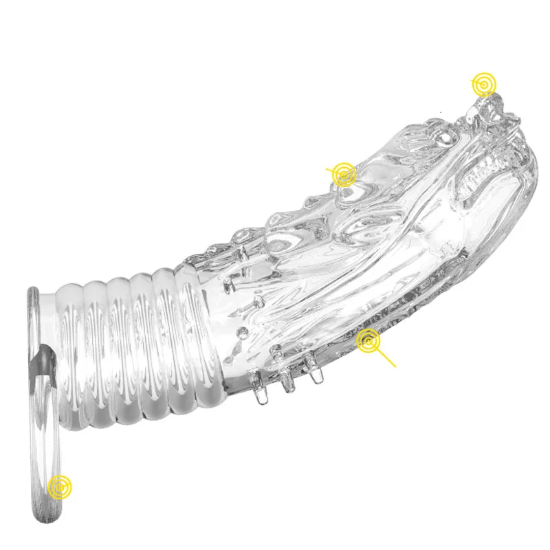 Многоразовые Толстые Презервативы вибратор манжета прочное кольцо на член