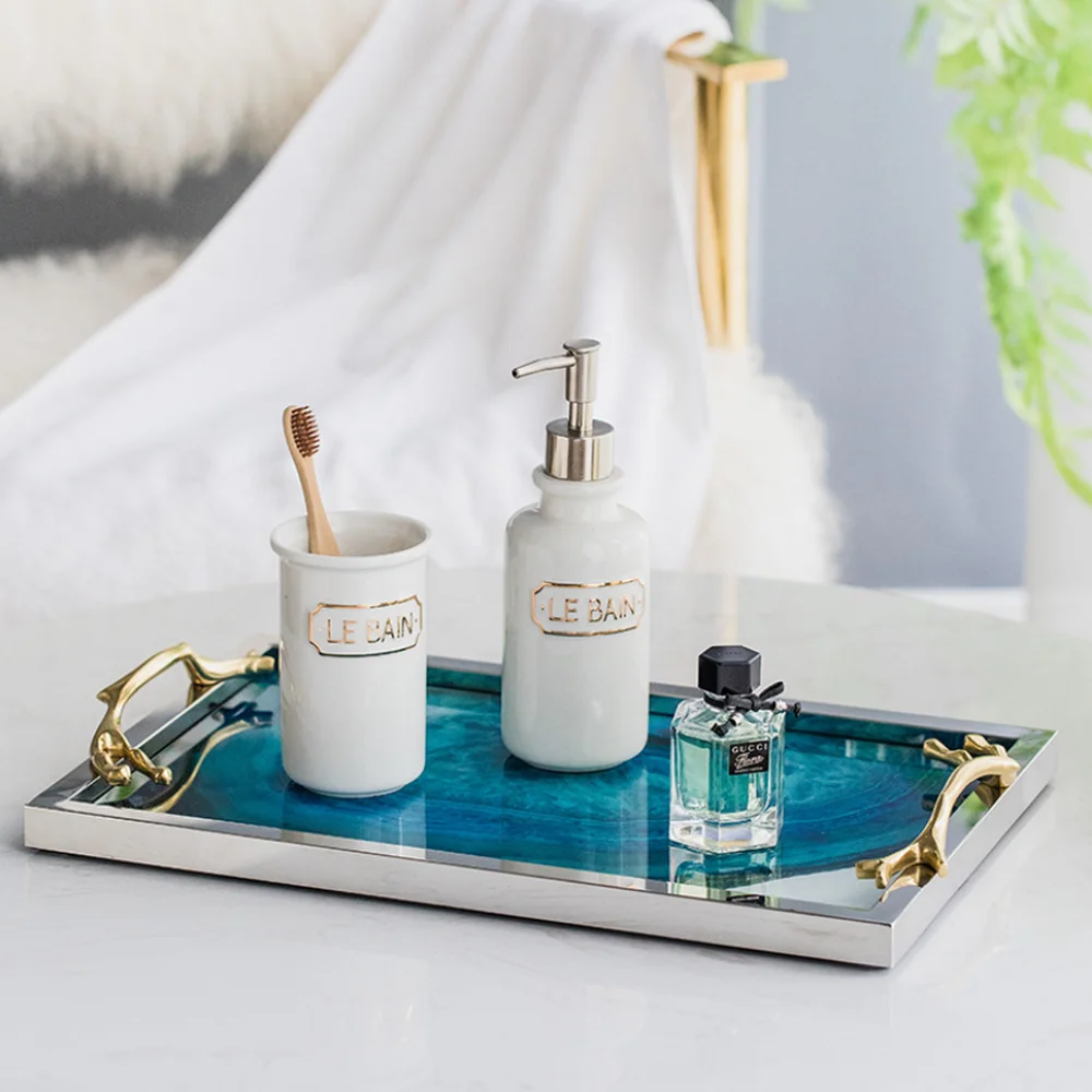 Современная легсветильник Роскошная прямоугольная стеклянная кружка с узором