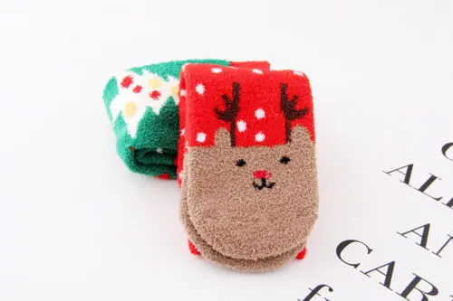 Модные женские носки 2019 зимние теплые мягкие флисовые чулочно носочные изделия