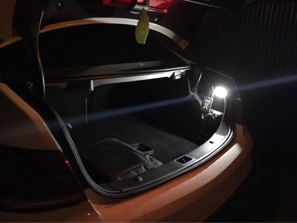 Светодиодная подсветка для двери багажника Footwell 2 шт. лампа зеркала туалетного