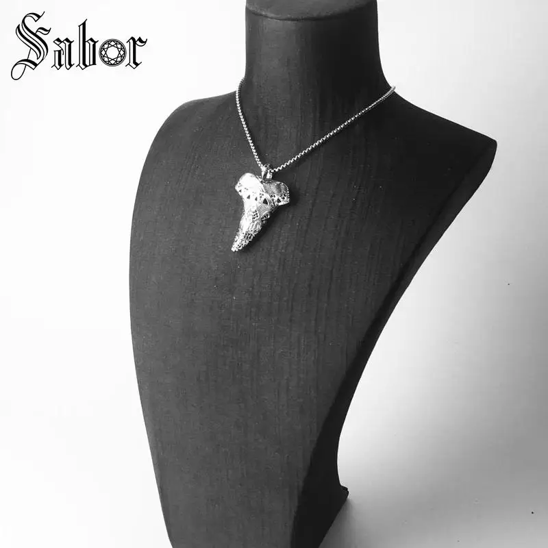 Кулон маори зуб акулы серебристый цвет для женщин и мужчин подарок брелок кулон