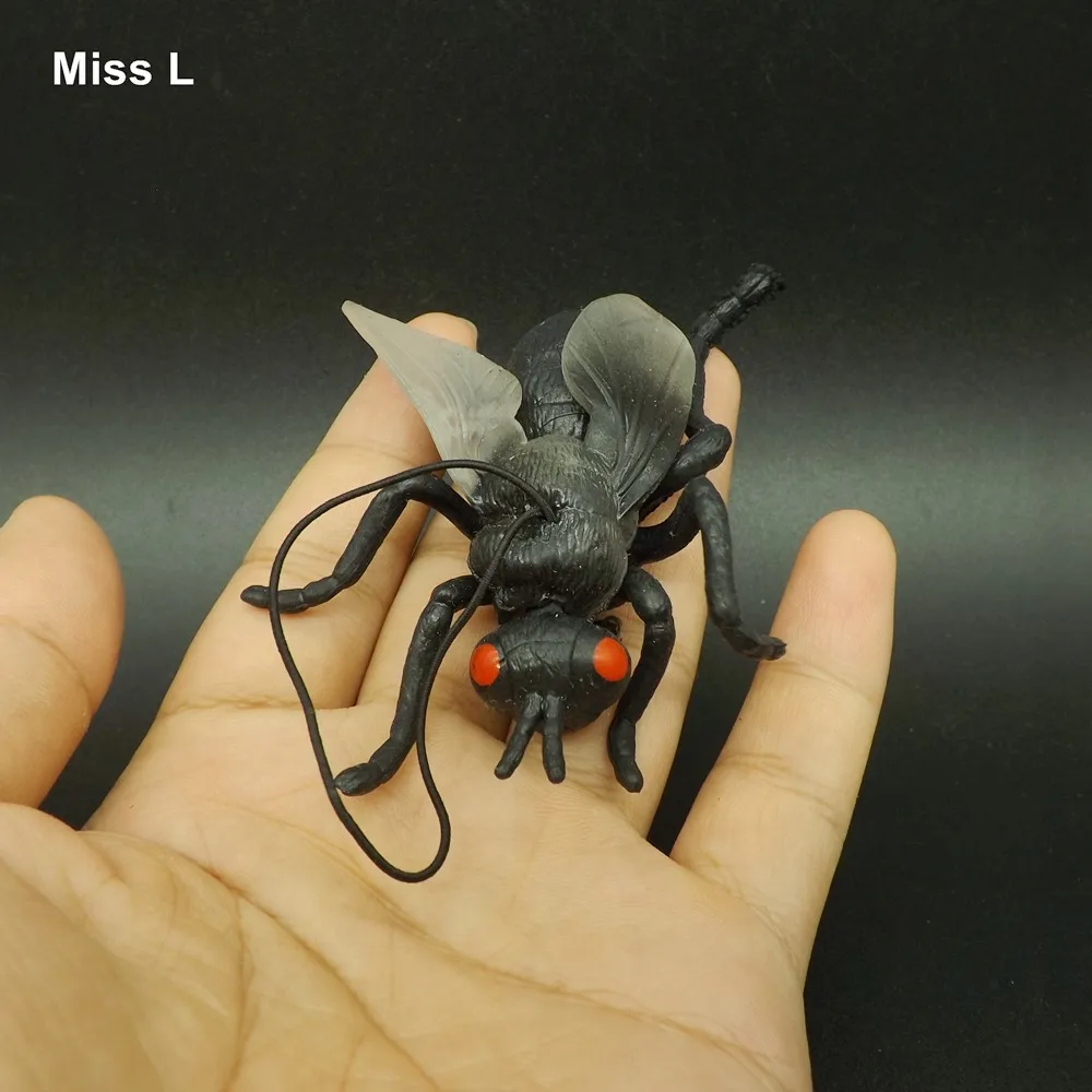 Большой размер дом муха животное игрушка шутка игра украшение ребенок насекомых