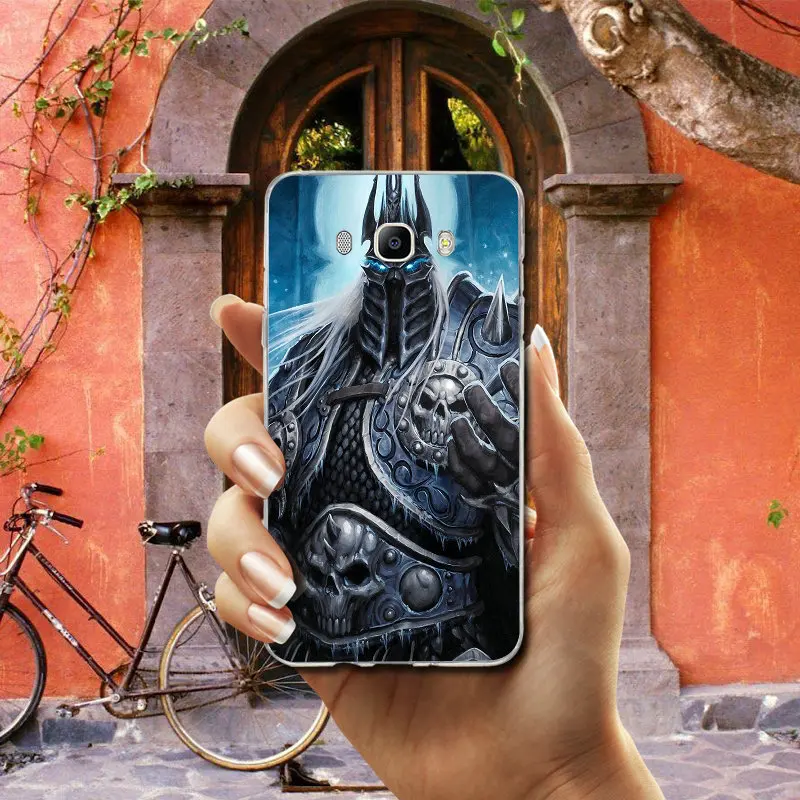 For Samsung Galaxy J1 J2 J3 J4 J6 J5 J7 J8 A3 A5 A7 2016 2017 2018 Shell Soft Silicone TPU Phone Cases Anime World Of Warcrafts | Мобильные