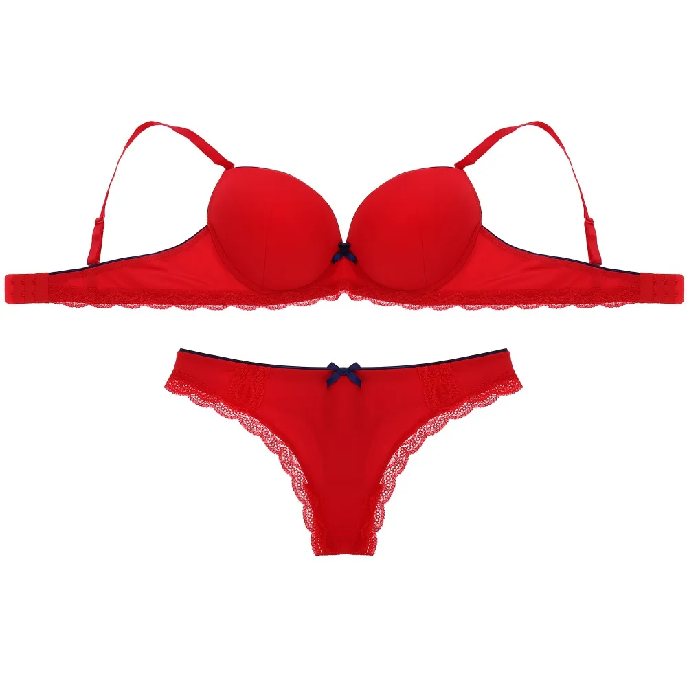 Полый сексуальный комплект с бюстгальтером B C чашка ультратонкий нижнего белья